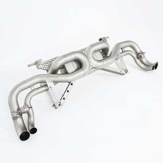 Titanium Valved Catback Exhaust System - 2021+ Ferrari 296