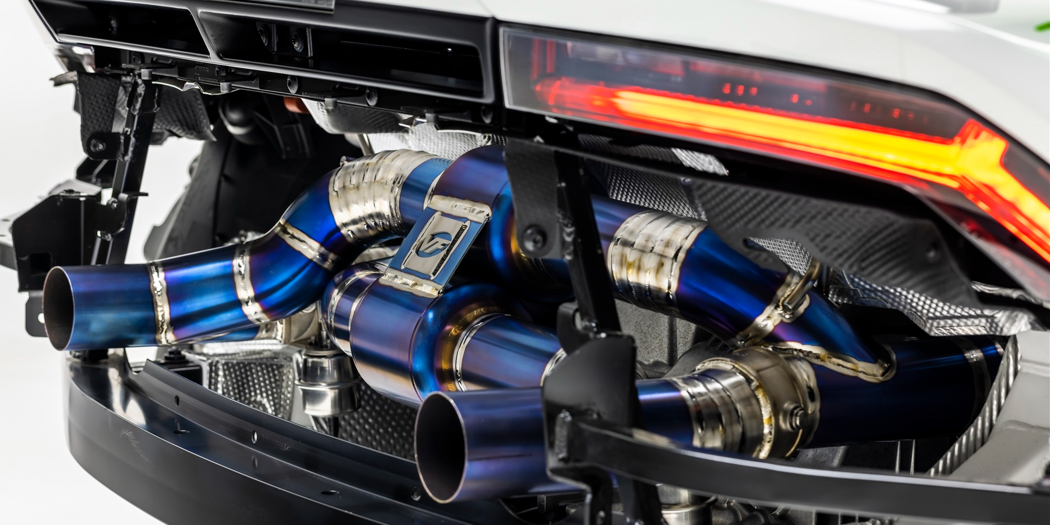 Titanium Race Exhaust for Huracan Performante | EVO | STO | Tecnica