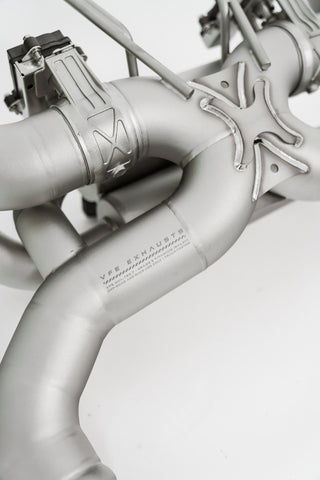 Titanium Valved Catback Exhaust System - 2017-2023 Mclaren 720S