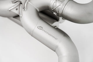 Titanium Valved Catback Exhaust System - 2017-2023 Mclaren 720S