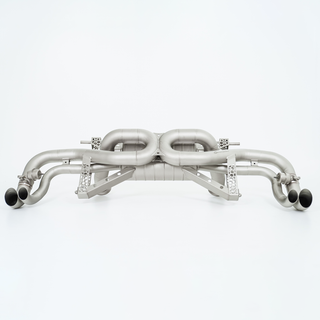 Titanium Valved Catback Exhaust System - 2019-2024 Porsche 911 Turbo/Turbo S