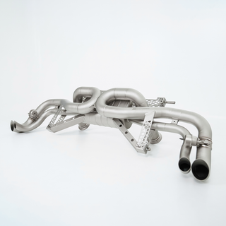 Titanium Valved Catback Exhaust System - 2019-2024 Porsche 911 Turbo/Turbo S