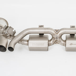 Titanium Valved Catback Exhaust System - 2019-2024 Porsche 911 Carrera (C2/C4/C2S/C4S/GTS)