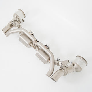 Titanium Valved Catback Exhaust System - 2019-2024 Porsche 911 Carrera (C2/C4/C2S/C4S/GTS)