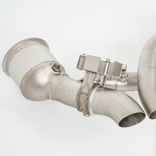 Titanium Valved Catback Exhaust System - 2019-2024 Porsche 911 Turbo/Turbo S