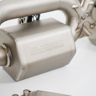 Titanium Valved Catback Exhaust System - 2019-2024 Porsche 911 Turbo/Turbo S