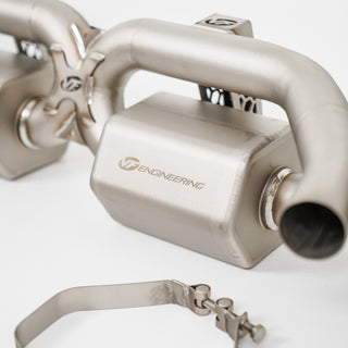Titanium Valved Catback Exhaust System - 2019-2024 Porsche 911 Turbo/Turbo S