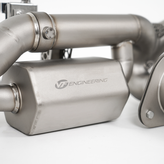 Titanium Valved Catback Exhaust System - 2019-2024 Porsche GT3/GT3RS