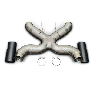 Non-Valved Catback Exhaust System - 2018-2023 Mclaren 720S