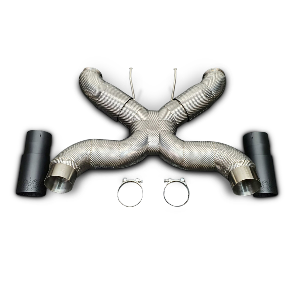 Non-Valved Catback Exhaust System - 2018-2023 Mclaren 720S(Test)