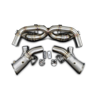 Titanium Non-Valved Catback Exhaust System - 2018-2019 Porsche GT2RS