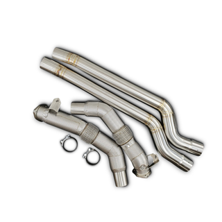 Stainless Steel Mid Section Exhaust System - 2020+ Audi RS6/RS7