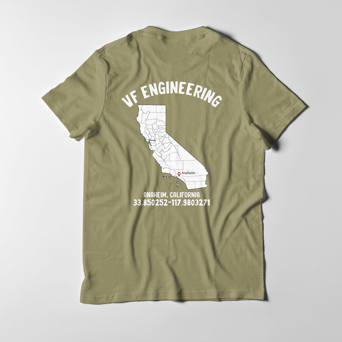 VF Engineering T-Shirt - Army Green(Test)