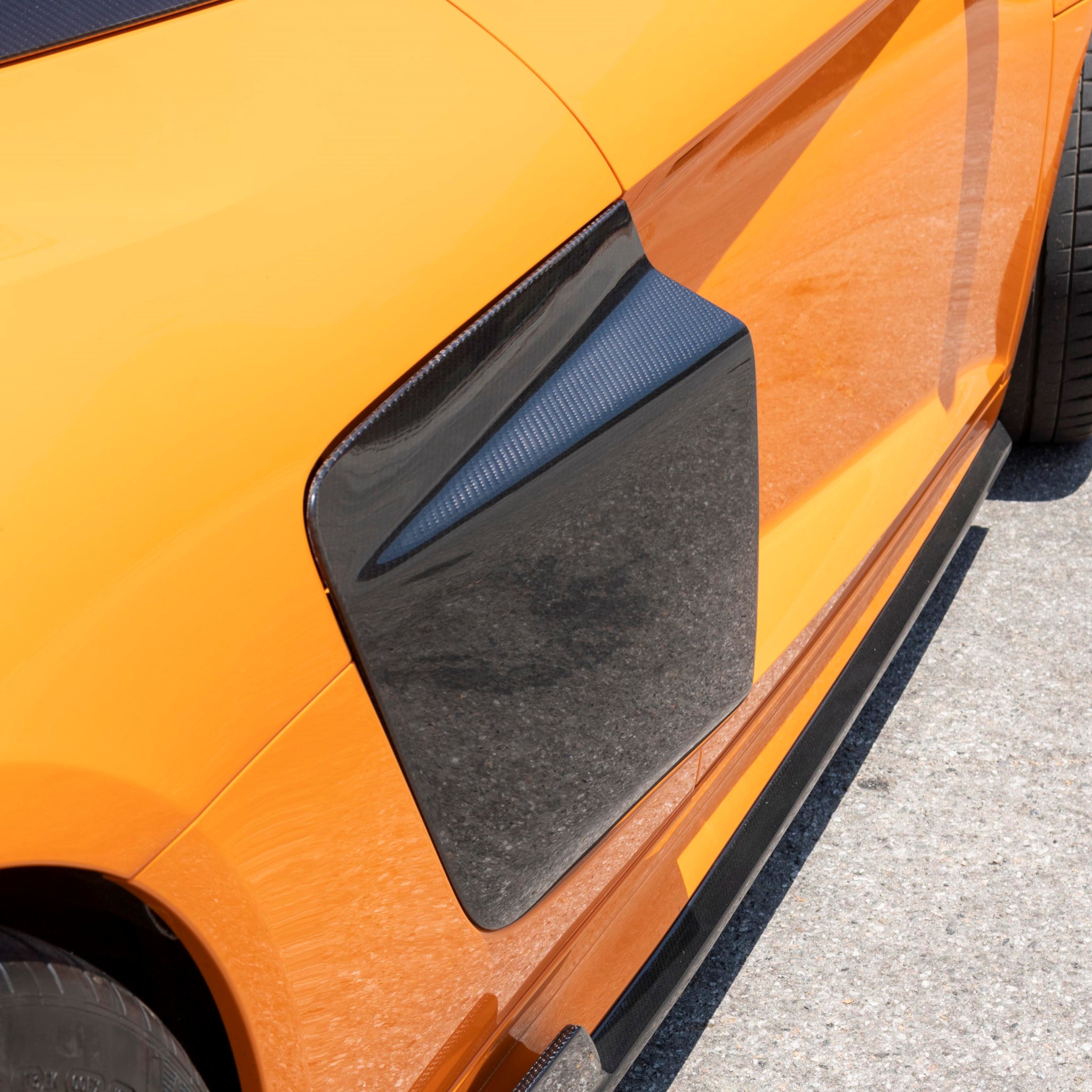 Audi R8 Lms Style Carbon Fiber Side Blades Upgrade Gen 2 Vf Engineering